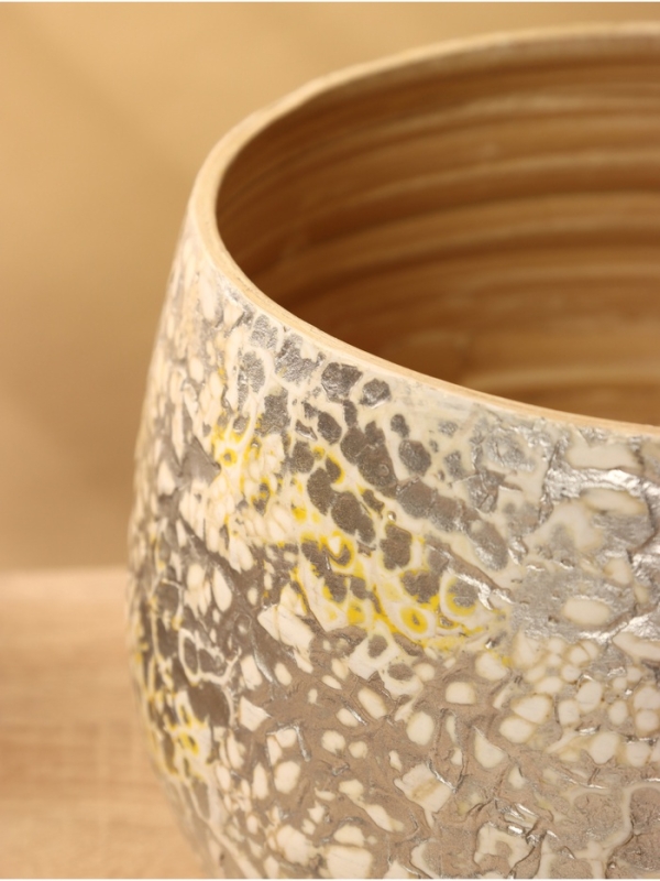 Ваза 25х25х15  +/- 3 см, бамбук