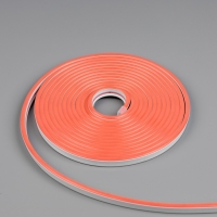 Гибкий неон Luazon Lighting 6 &times; 12 мм, IP65, 10 м, SMD2835, 120 LED/м, 12 В, свечение розовое