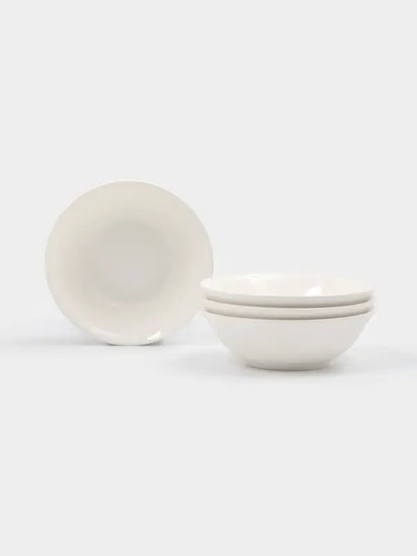 Набор тарелок 4 шт глубоких 15х5 см "White Label" 1277455