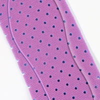 Стельки для обуви, дышащие, для вырезания, в рулоне, 150&times;9 см, фиолетовый/розовый