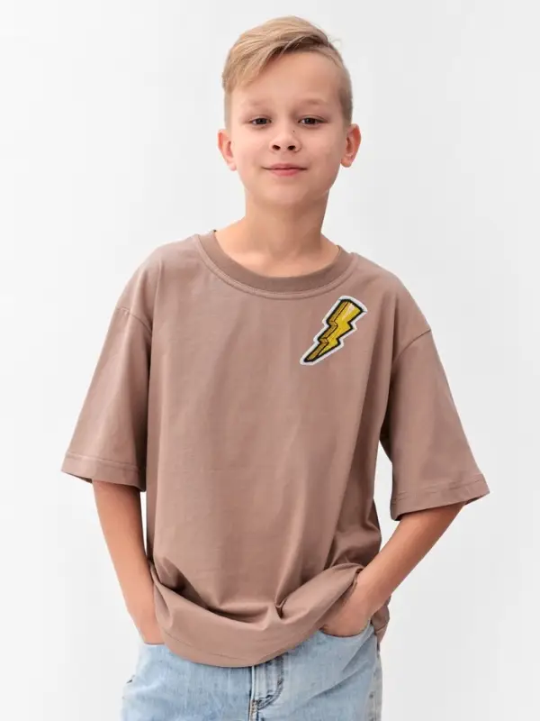 Наклейка на одежду &laquo;Молния&raquo;, с клеевой основой, 2&times;5 см, жёлтая