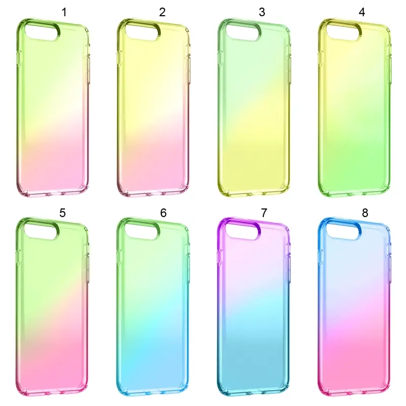 Чехол iPh 7/8 Plus Rainbow 2