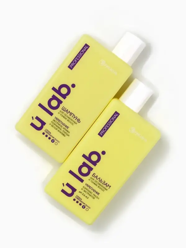 Подарочный набор &laquo;Укрепление&raquo;: шампунь 250 мл, бальзам 250 мл, URAL LAB