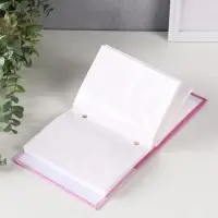 Фотоальбом 100 фото Пинеточки" 10X15см, ПП карм., розовый