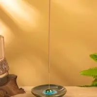 Подставка под благовония &laquo;Тарелочка&raquo;, 9&times;9&times;2 см, керамика, МИКС