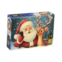 Пазл &laquo;Новогодние истории&raquo;, 54 элемента, МИКС