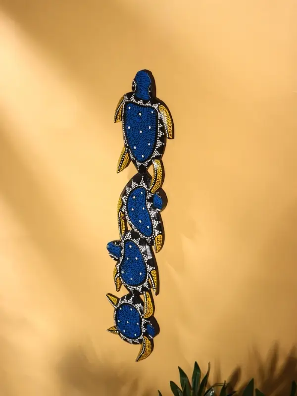 Панно настенное "Морские черепашки" 15х1,1х50 см