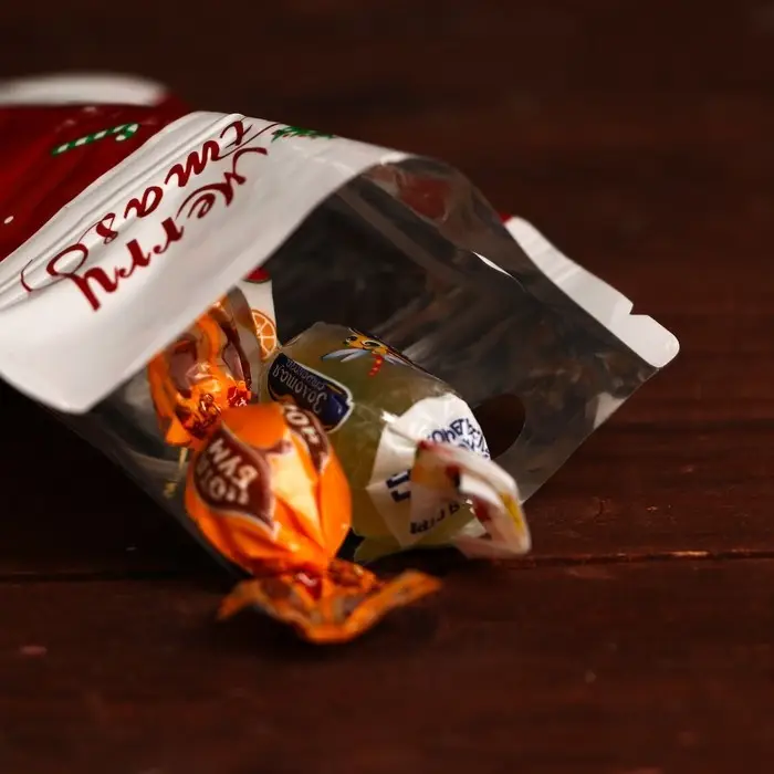 Пакет подарочный, с zip - lock застежкой 10&times;15.5 см