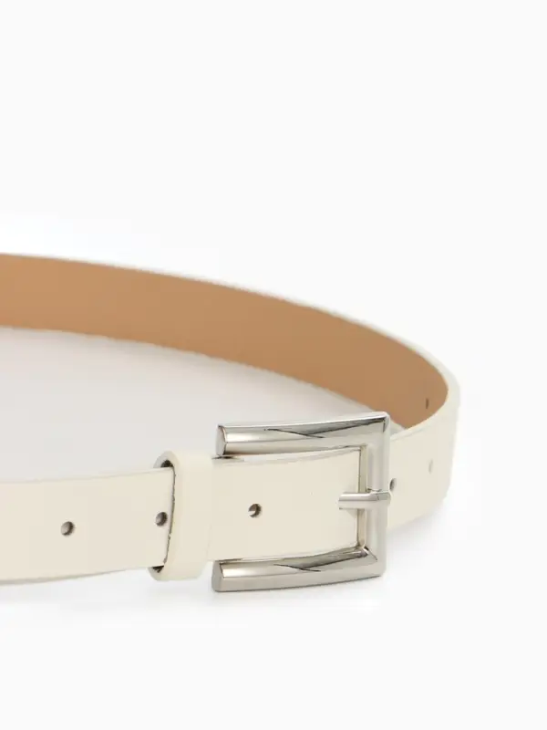 Ремень жен 04-01-02-01, Март2506, 2,3*0,3*110 см, без винта, пряж металл, 1 прокол,