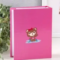 Фотоальбом 100 фото "Мишка"10X15см, ПП карм.