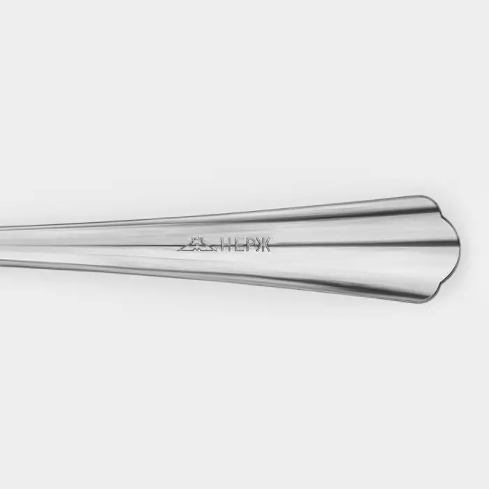 Ложка чайная &laquo;Новинка&raquo;, длина 14 см, толщина 1,2 мм, цвет серебряный