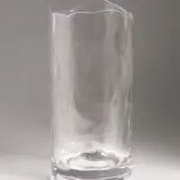 Ваза стекло настольная "Вега" 25х12 см, прозрачный
