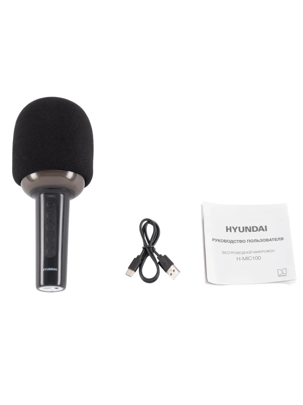 Микрофон беспроводной H-MIC100 черный