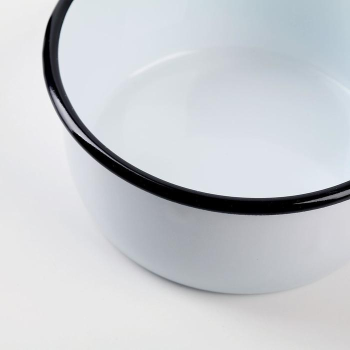 Ковш эмалированный, 1 л, цвет МИКС