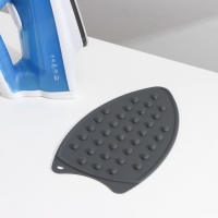 Подставка для утюга Доляна, силикон, 26,5&times;14 см, цвет серый