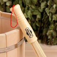 Веник массажный из бамбука для бани, 36 см, 0,2 см прут