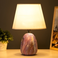 Настольная лампа "Косетт" Е27 40Вт фиолетовый 22,5х22,5х32,5 см RISALUX