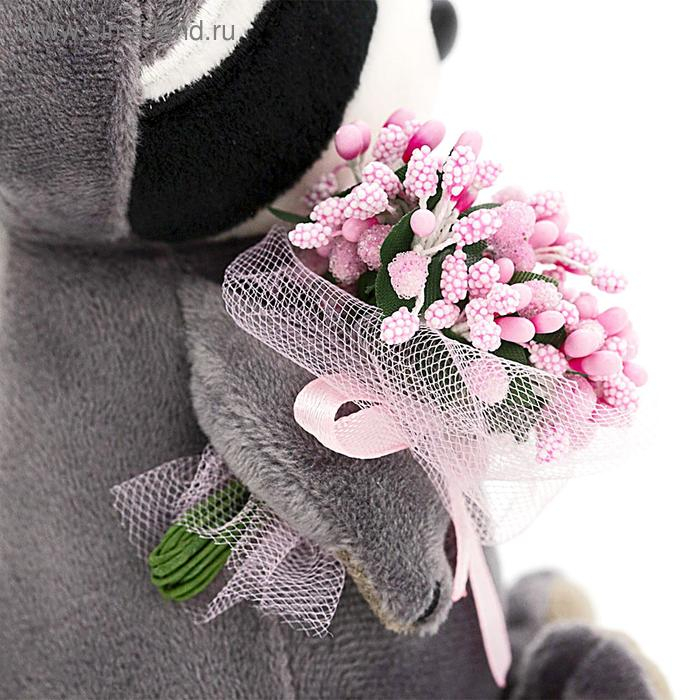 Мягкая игрушка &laquo;Енотик Дэйзи: Розовые мечты&raquo;, 15 см