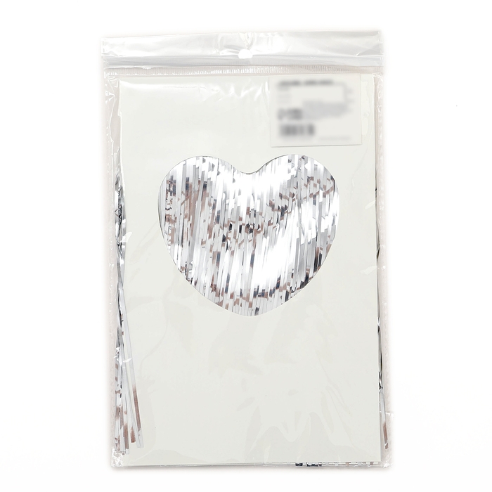 Гирлянда &laquo;Дождик&raquo; с липкой лентой, 2 метра, цвет серебристый