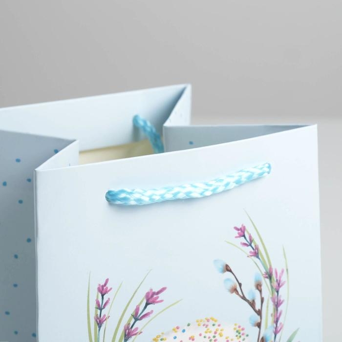 Пакет подарочный, упаковка, &laquo;Светлой Пасхи&raquo;, 12 х 18 х 12 см