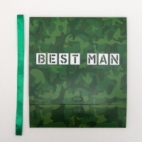 Коробка подарочная, упаковка, &laquo;Best man&raquo;, 31 х 24.5 х 8 см
