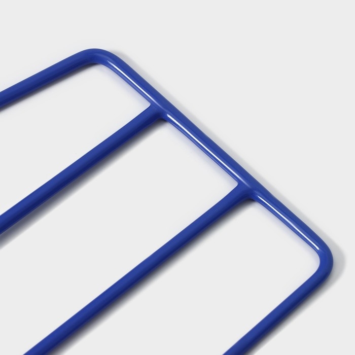 Вешалка для одежды многоуровневая Доляна, антискользящее покрытие, 35&times;25 см, цвет МИКС