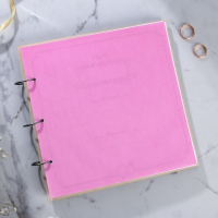 Книга пожеланий на свадьбу в деревянной обложке &laquo;Розы&raquo;.