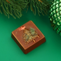 Новый год. Шоколадная мини-плитка &laquo;Ёлка&raquo;, 12 г