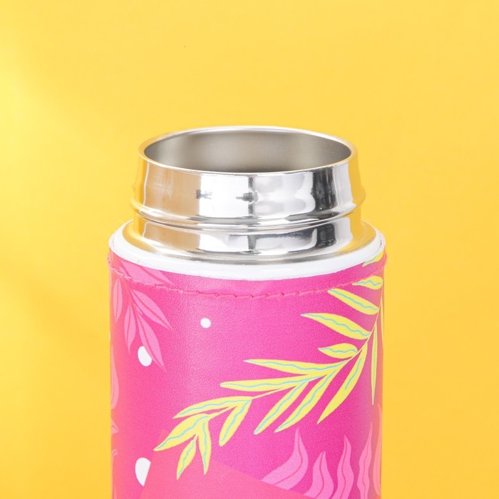 Термос с индикатором температуры &laquo;Живи ярко&raquo;, 500 мл, сохраняет тепло 8-10 ч