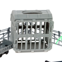 Парковка &laquo;Ферма&raquo;, амбар, вольеры, транспорт, животные