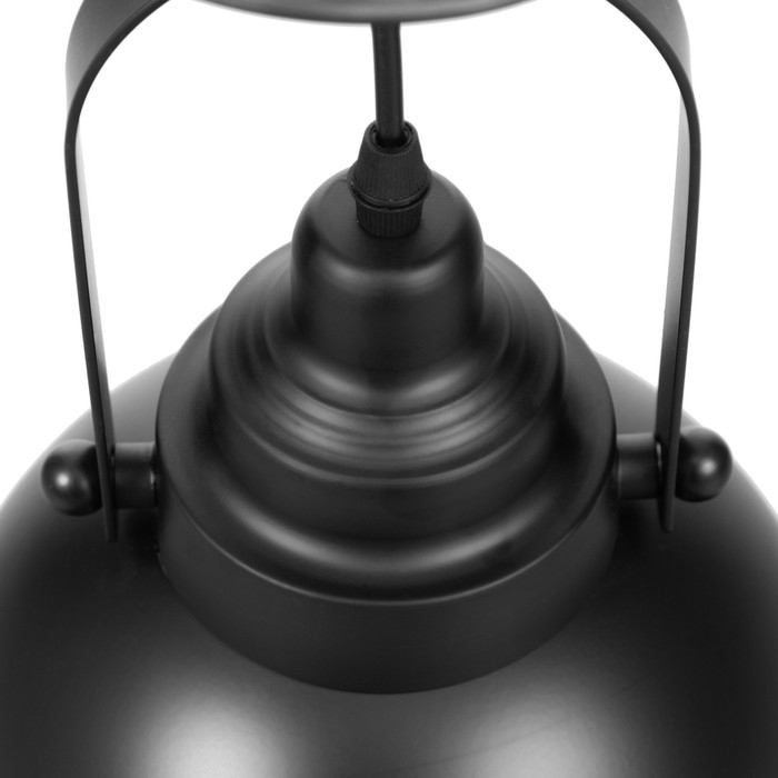 Бра "Вента" 1х40Вт Е27 черный 20х31х21,5 см