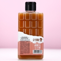 Гель для душа &laquo;Пусть жизнь будет сладкой&raquo;, 300 мл, аромат молочного шоколада, ЧИСТОЕ СЧАСТЬЕ