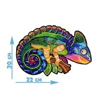 Формовой пазл &laquo;Хамелеон&raquo;, 106 деталей