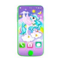 Телефон музыкальный &laquo;Волшебная пони&raquo;, звук, цвета МИКС