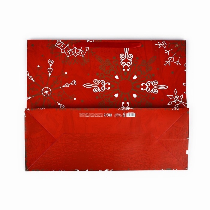 Пакет подарочный новогодний ламинированный &laquo;Новогоднее великолепие&raquo;, XL 49 х 40 х 19 см, Новый год