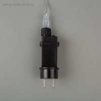 Неоновая фигура &laquo;Снежинка&raquo;, 57 см, 576 LED, 12 В, 8 режимов, свечение синее/белое