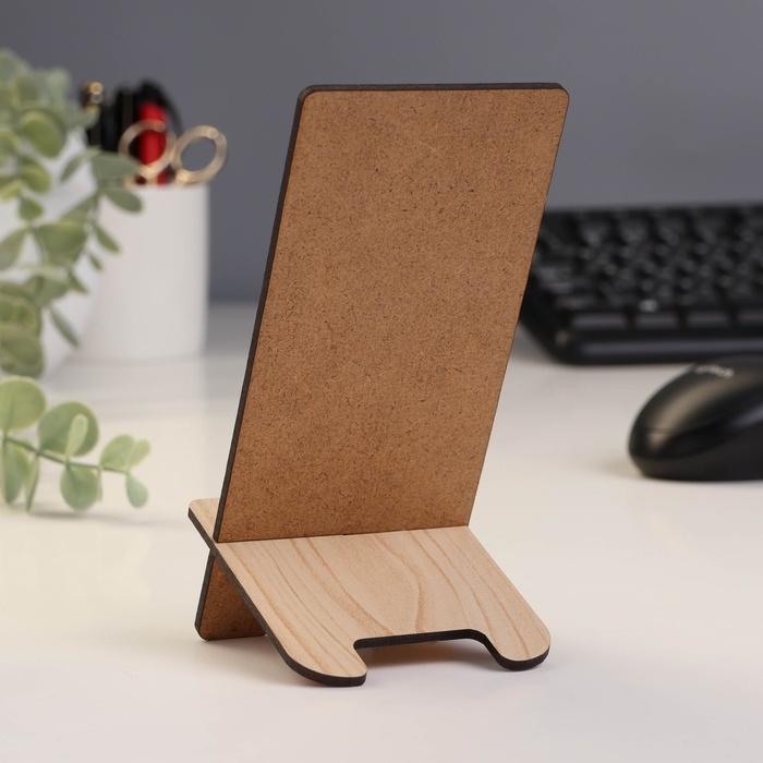 Подставка под телефон &laquo;Цветы и бабочки&raquo;, 7&times;8&times;15 см