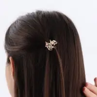 Крабик для волос &laquo;Адель&raquo;, бабочка, 2.5 см, золото