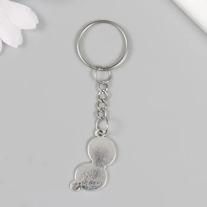 Брелок металл "Компас - Твой путь" 2,1х2,5 см