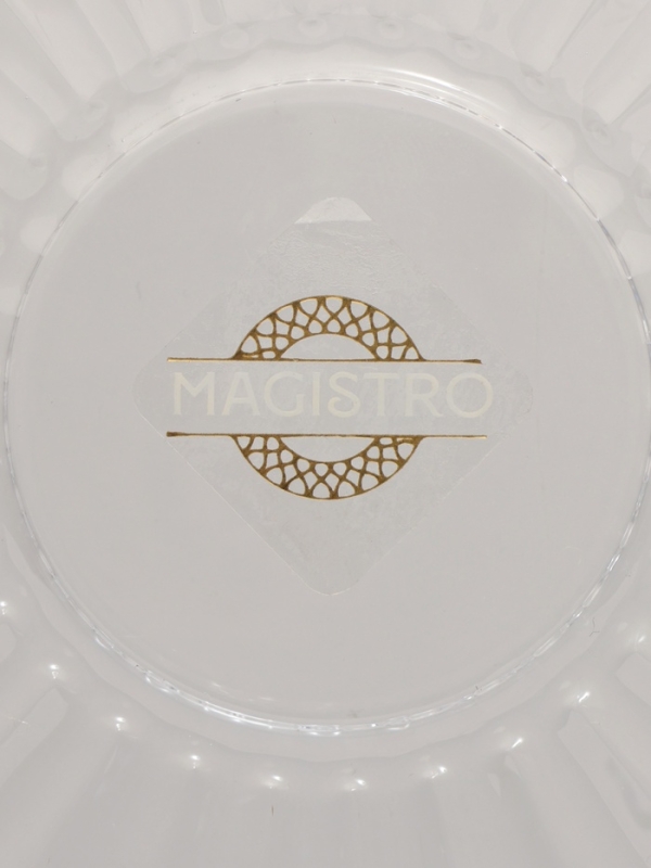 Стакан на вращающейся подставке "Тор" грани 250 мл, 8,5х10 см