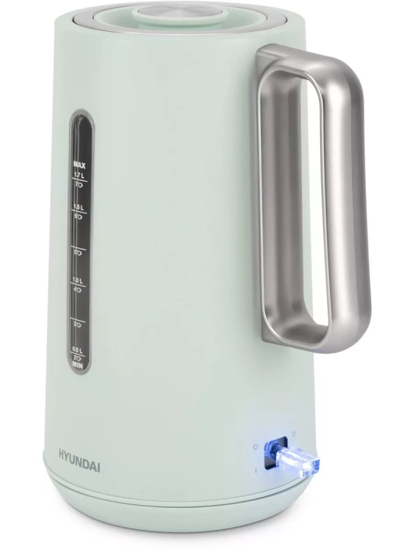 Чайник HYK-S9999 1,7л 2200Вт светло-зеленый (металл)