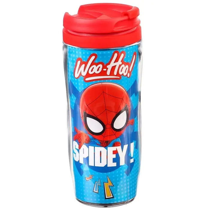 Термостакан, 350 мл "Супер-мен", Человек-паук