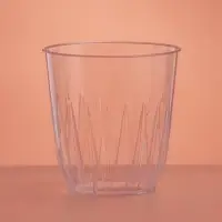 Стакан пластиковый одноразовый &laquo;Баккара&raquo;, 200 мл, прозрачный