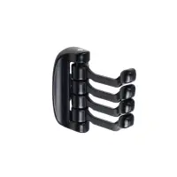 Крючок мебельный CAPPIO OCTOPUS, четырехрожковый, цвет черный