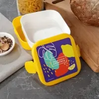 Ланч-бокс двухуровневый &laquo;Приятного&raquo;, 800 мл