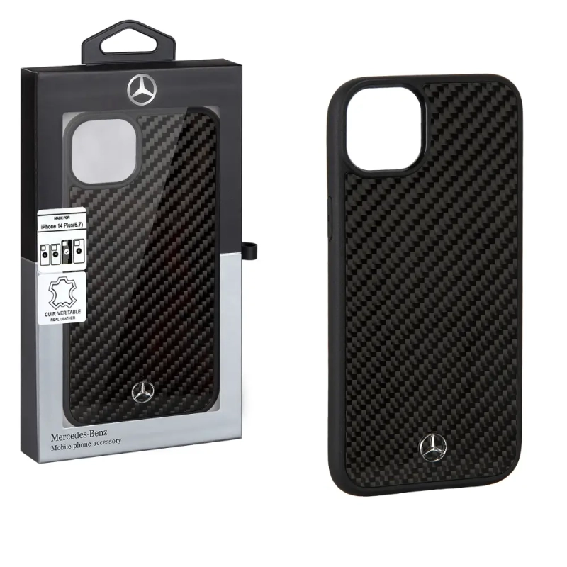 Чехол iPh 14 Plus Benz Carbon