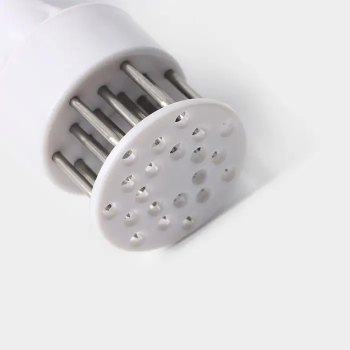 Тендерайзер для мяса Доляна &laquo;Гриль&raquo;, 12 см, цвет белый