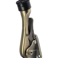 Фиксатор дверной LOCKLAND &ldquo;козья ножка&rdquo;, с автоподъемом, цвет бронза