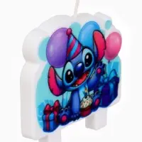 Свеча в торт 8&times;8 см, Стич