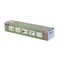 Светильник на солнечной батарее "Шарики", 68 см, 10 LED, 300 m/ah, Т/БЕЛЫЙ